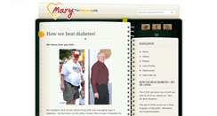 Desktop Screenshot of marythediabeteslady.com